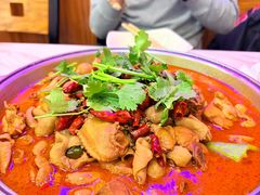 肥肠公鸡锅-彭记铁锅肥肠(东四总店)