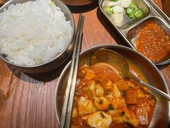 韩式嫩豆腐汤-春熙台韩国料理·章鱼肥牛(西丽店)