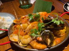 手抓海鲜冬阴功味-仓库南洋海鲜小排档(柳河路店)