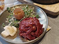 -草家酱蟹炭火烤肉店(珲春南路一店)