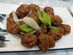 煎丸子-宝发园名菜馆
