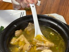 -阿峰饭店·本地土菜馆·农家土鸡煲·一品神仙鸡(报福店)