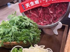 -热火朝天鲜切牛肉火锅(南强街巷店)