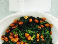 老醋菠菜花生-宝发园名菜馆