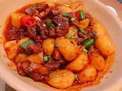 小土豆煨牛肉-拾味馆(万达广场店)