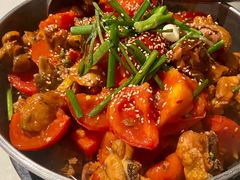 -贵州辣子鸡番茄鸡