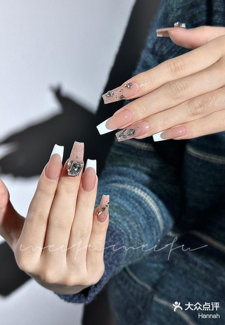 没想到在观前也可以做到这么美丽的法式延长甲