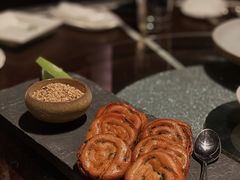 鸭肝酱伴葱油饼-杭州西子湖四季酒店·金沙厅