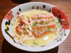 金桂花雕鸡汤面-千金一碗·宝岛一村(韩国街店)
