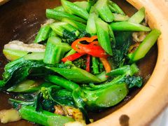 虾酱啫芥兰-勝記酒家·37年老字号·经典粤菜(荔枝公园店)