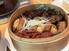 腊味油鸭蒸鱼-御花园酒店(希尔顿店)