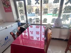 -陕北农家小吃风干羊肉剁荞面