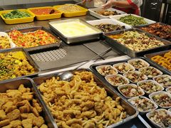 自助取餐区-晓庄学院-食堂