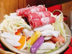 泡菜肥牛部队锅-幸屿 创意料理(永嘉天地店)