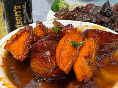 鲍鱼烧花雕肉-金哥私房菜馆(张府园总店)