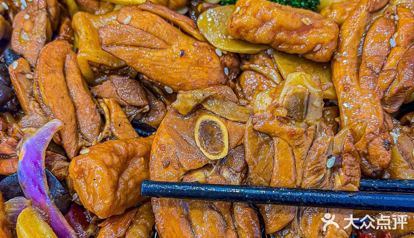西安大明宫这家炒鸡拌面太顶了‼️人均30吃到撑