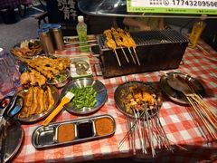 -生火火·地摊小炉子烧烤自助.鲜切牛羊肉(龙湖北城天街店)
