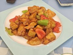 烧茄子-丽泽山庄·生态怀柔菜·虹鳟鱼(红螺寺店)