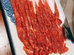手切苏尼特羊后腿肉-宣武小院涮肉(前门店)