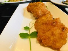 香煎百花河鳗-北京四季酒店·采逸轩