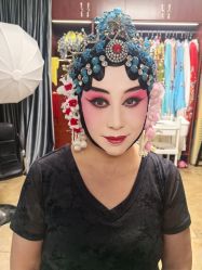 -胭脂猫京剧摄影