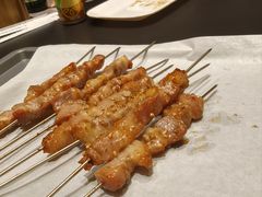 秘制羊肉小串-金太阳海鲜烧烤·本地人餐厅(星海公园店)