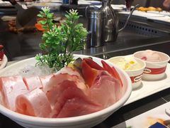 三文鱼刺身-大渔铁板烧(东城店)