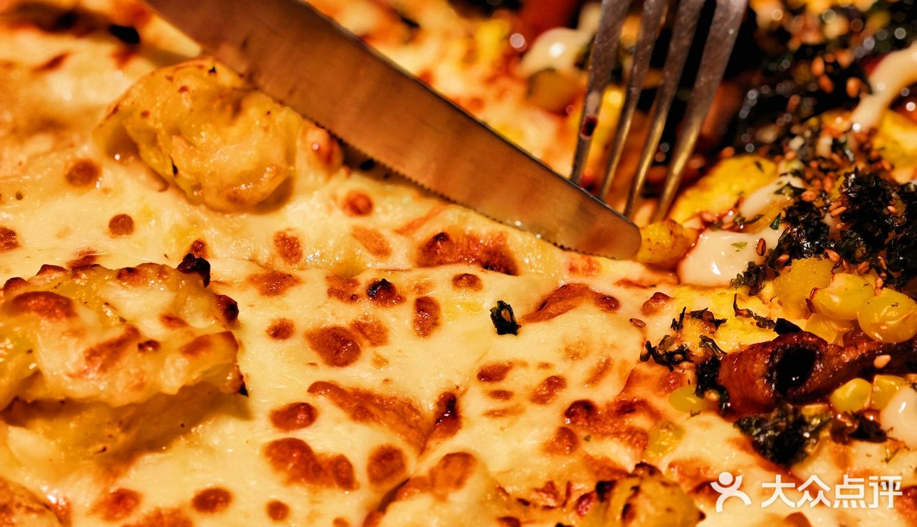 🍕深圳打工人减脂秘密基地！榴莲鳗鱼双拼披萨