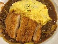 炸猪排咖喱蛋包饭-COCO壱番屋(北京平安国际金融中心店)