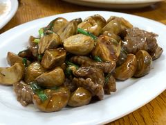 鲜菇牛肉-顺发饭店