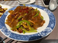 蜡皮肉丝-百味地锅鸡(二店·财校分店)