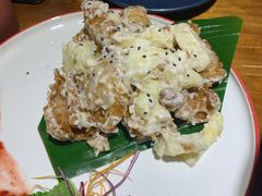 菠萝油条虾-觅山云南菜(泊富ICITY店)