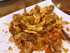 椒盐蘑菇-褒河栈道渔庄(建工路总店)