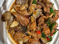 红岛蛤蜊炒鸡-双合园·海鲜水饺青岛菜(万佳广场店)