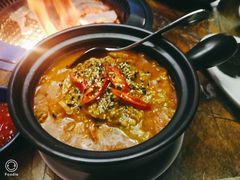 韩式辣牛肉粉丝煲-山港凯悦酒店·BEBA海滩烧烤餐厅酒吧