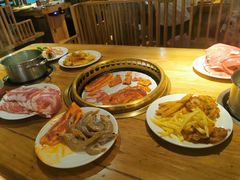 -韩京炭火烤肉自助料理(柯桥万达店)