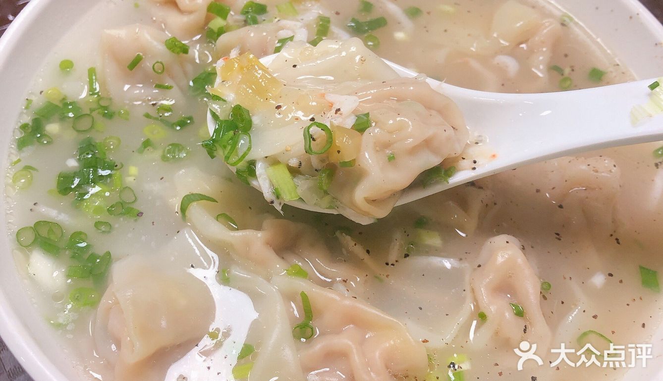 蚌埠标志性美食小吃雪园馄饨真是yyds