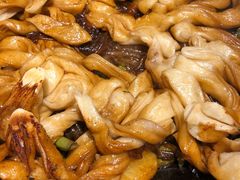 排骨豆角卷子-华盛园卷子王农家菜水库鱼