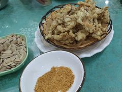 干炸鲜蘑-鹤乡东北菜(崮山路店)