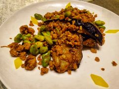 小炒茄子配米饭-厉家菜(金宝街店)