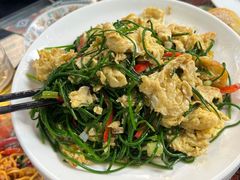 沙葱炒鸡蛋-疆山别院·木垒羊·新疆菜烧烤(铁路局店)