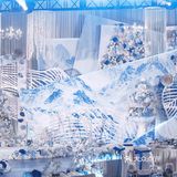 性价比超高的蓝色治愈婚礼✨｜天津婚礼