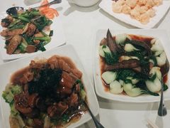 核桃西汁蝦-半岛海鲜酒家
