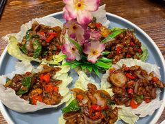 泰式香辣肉碎配生菜-Siam泰餐厅(水上公园店)