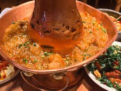 土司铜锅油焖鸡-浩海火燒雲傣家菜(芮欧百货店)