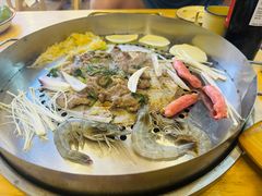 -陈叉子钢盆烤肉(中原万达店)