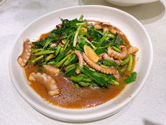 韭菜炒八带-桂园餐厅(五大道店)