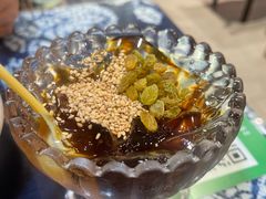 网红冰爽古法老红糖冰粉-云南李记罐罐米线饵丝小吃(汉中门金鹰店)
