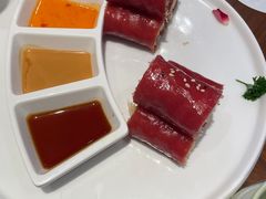 红米脆皮鲜虾肠-蝴蝶里·粤菜·点心(龙湖杭州金沙天街店)