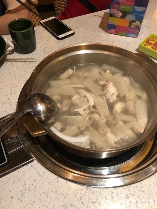 润鼎四季(华发商都店)-竹笙椰子鸡-菜-竹笙椰子鸡图片-珠海美食-大众